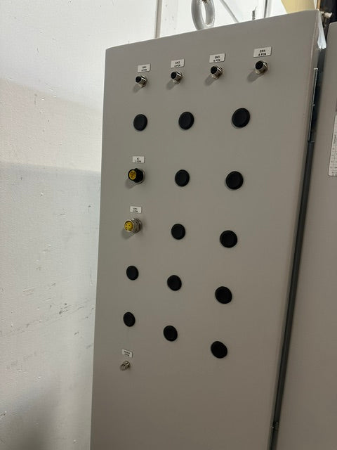 X-bar EC-DH22 Automation electrical control drive servo panel with a E308M heat exchange