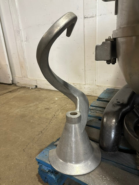 "HOBART L-800"208V 3PH COMMERCIAL 80Q DOUGH MIXER W/J HOOK, BOWL  BOWL ROLLER
