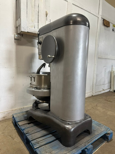 "HOBART L-800"208V 3PH COMMERCIAL 80Q DOUGH MIXER W/J HOOK, BOWL  BOWL ROLLER
