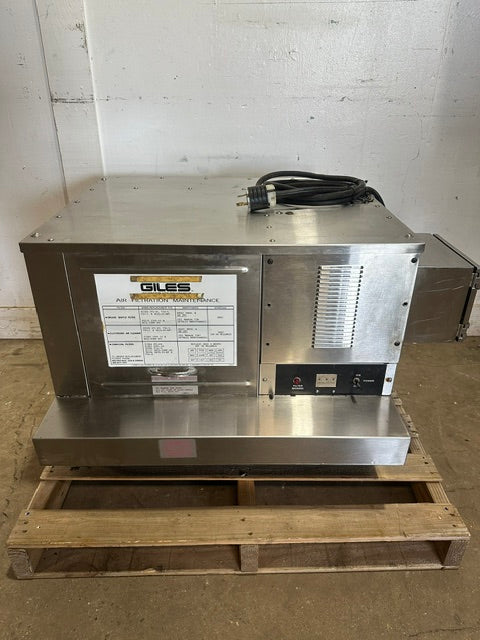 "GILES OVH-10" 36"W COMMERCIAL ELECTRIC TYPE 1 VENTLESS HOOD ,208/240V 1PH