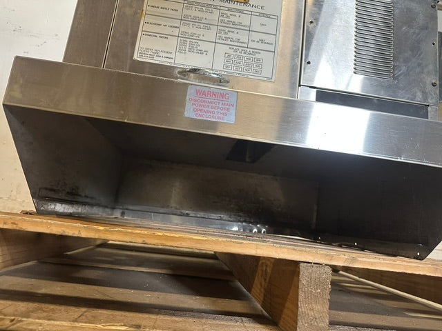 "GILES OVH-10" 36"W COMMERCIAL ELECTRIC TYPE 1 VENTLESS HOOD ,208/240V 1PH