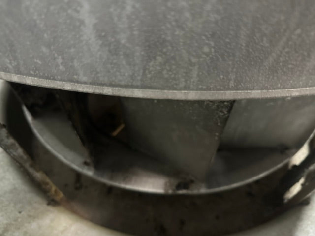 "DAYTON 4HX99A" CENTRIFUGAL UPBLAST ROOF EXHAUST FAN, BELT DRIVE (42" x 42"BASE)