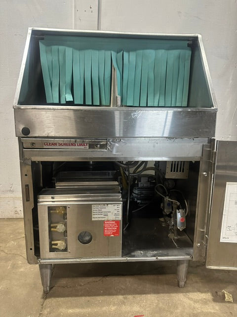"ECOLAB DF M7 Low temp Commercial Rotary Bar Glass Washer Under-Counter 230v 1ph