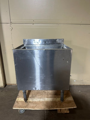"KROWNE 10-24D"H-DUTY STAINLESS STEEL COLD PLATED ICE BIN 31.5"H x 24"W x18.5"D