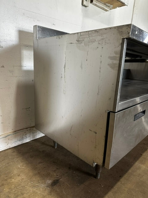 DELFIELD COMMERCIAL STAINLESS STEEL SHELF UTILITY CABINET w/ DRY CABINET STORAGE