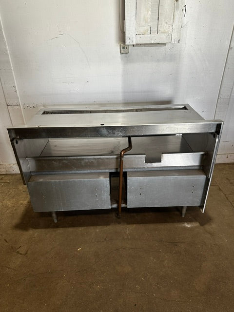 DELFIELD COMMERCIAL STAINLESS STEEL SHELF UTILITY CABINET w/ DRY CABINET STORAGE