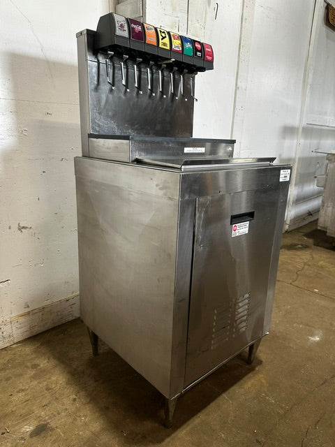 "CORNELIUS CB2323-AK"COMMERCIAL 8 HEADS SODA MACHINE W/ ICE BIN