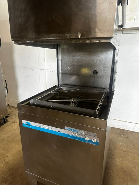 MEIKO MODEL DV 120.2 ELECTRIC 3PH HIGH-TEMP STAINLESS STEEL COMMERCIAL DISHWASHER