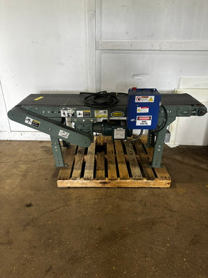 "HYTROL TA" H.D INDUSTRIAL 14"W POWERED BELT CONVEYOR, 480V 3PH