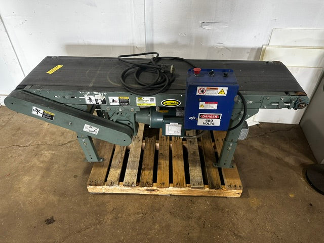 "HYTROL TA" H.D INDUSTRIAL 14"W POWERED BELT CONVEYOR, 480V 3PH