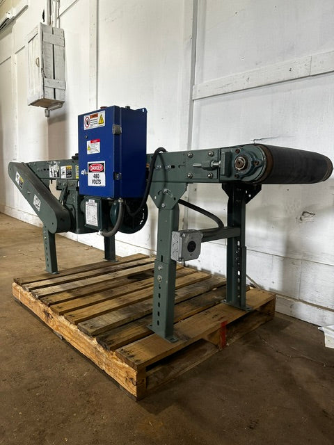 "HYTROL TA" H.D INDUSTRIAL 14"W POWERED BELT CONVEYOR, 480V 3PH