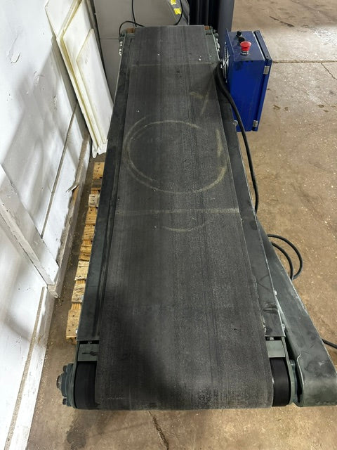 "HYTROL TA" H.D INDUSTRIAL 14"W POWERED BELT CONVEYOR, 480V 3PH
