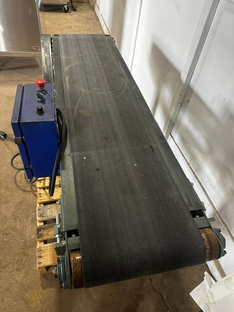 "HYTROL TA" H.D INDUSTRIAL 14"W POWERED BELT CONVEYOR, 480V 3PH