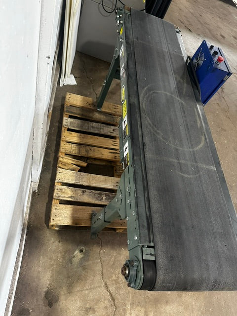 "HYTROL TA" H.D INDUSTRIAL 14"W POWERED BELT CONVEYOR, 480V 3PH