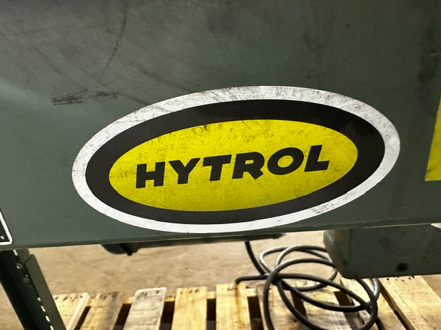 "HYTROL TA" H.D INDUSTRIAL 14"W POWERED BELT CONVEYOR, 480V 3PH