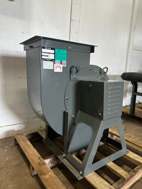LOREN COOK 150CPVEC HD CENTRIFUGAL VENT SET BLOWER MOTOR 208V, 1HP, 1PH 1725RPM