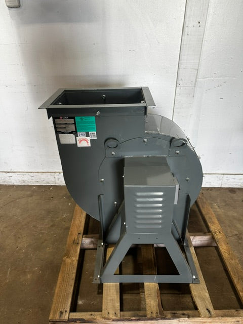 LOREN COOK 150CPVEC HD CENTRIFUGAL VENT SET BLOWER MOTOR 208V, 1HP, 1PH 1725RPM