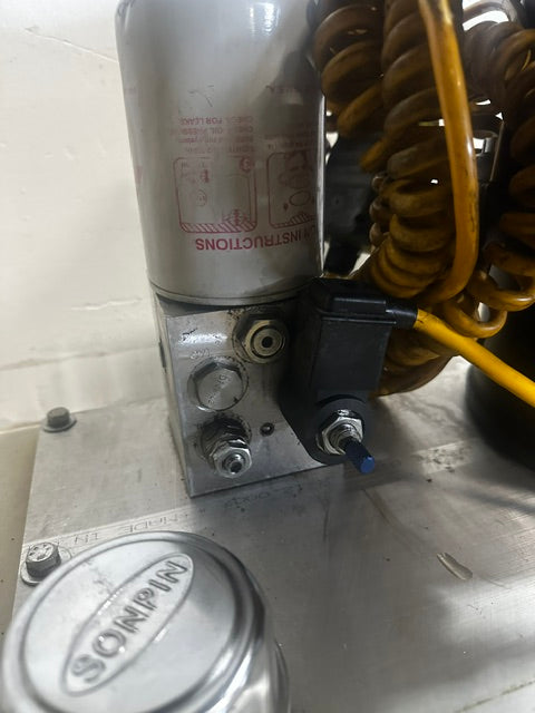 H.D HYDRAULIC PUMP WITH ALLWIN 3PH MOTOR MODEL - 22-135-010