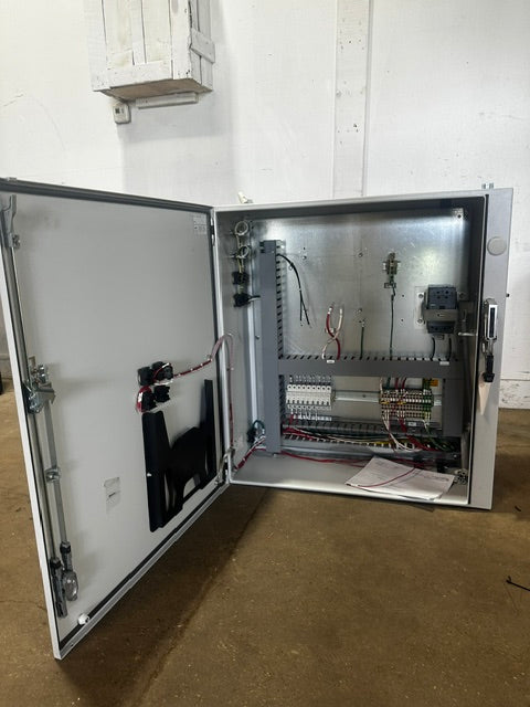 X-bar Automation electrical control drive panel, 480V 3PH
