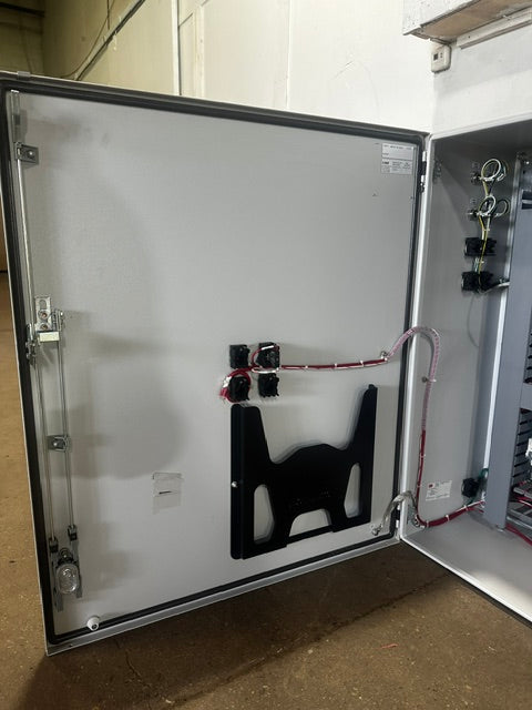 X-bar Automation electrical control drive panel, 480V 3PH