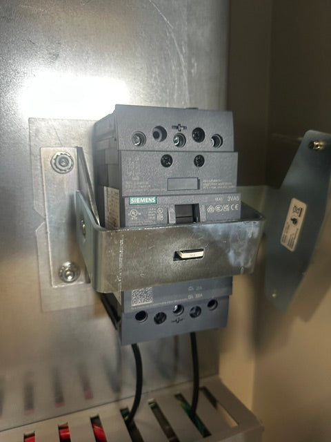 X-bar Automation electrical control drive panel, 480V 3PH