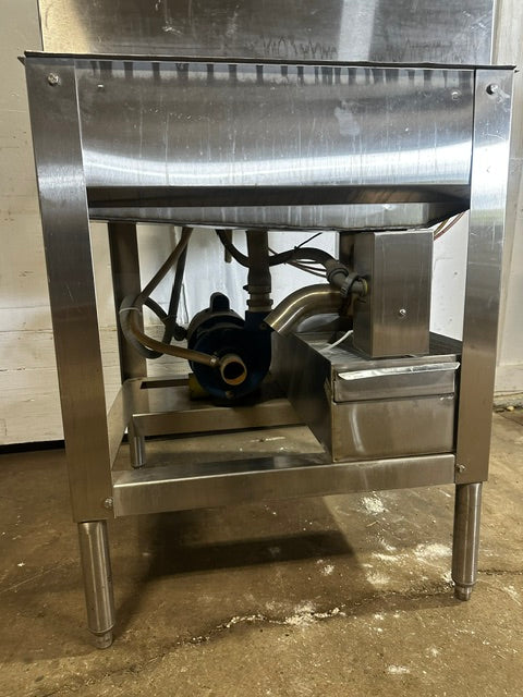 "VALU-CLEAN VC1000" COMMERCIAL ELECTRIC 1PH LOW-TEMP STAINLESS STEEL DISHWASHER