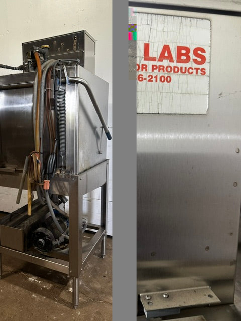 "VALU-CLEAN VC1000" COMMERCIAL ELECTRIC 1PH LOW-TEMP STAINLESS STEEL DISHWASHER