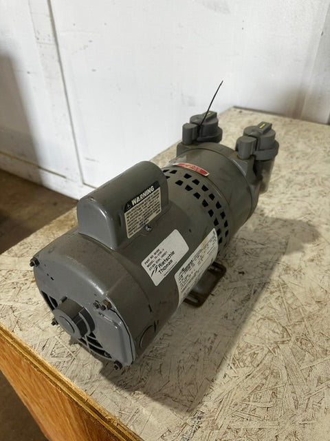"RIETSCHLE THOMAS MODEL TA-0100-V" INDUSTRIAL ROTARY VANE VACUUM PUMP , 115/230V