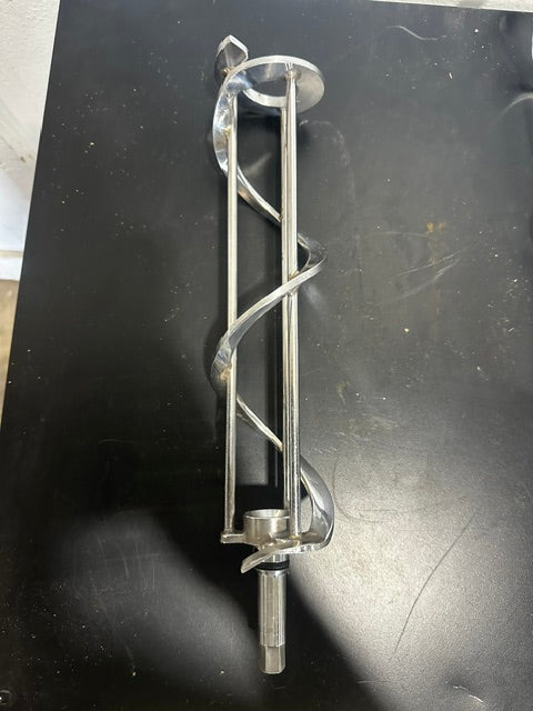 LOT OF 2 TAYLOR X24689 STAINLESS STEEL COMMERCIAL BEATER ASSEMBLY
