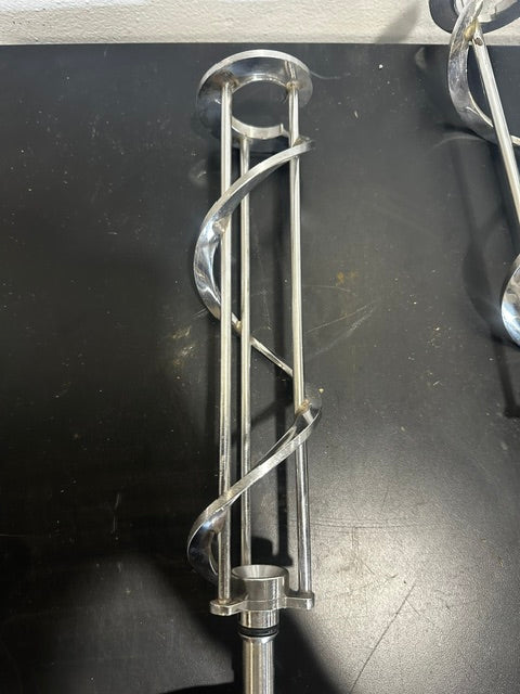 LOT OF 2 TAYLOR X24689 STAINLESS STEEL COMMERCIAL BEATER ASSEMBLY