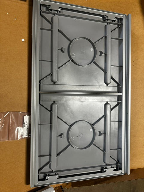 "HARBOR FXF2 300081 SILVER" 3-FOOT STORAGE DOOR + HARDWARE