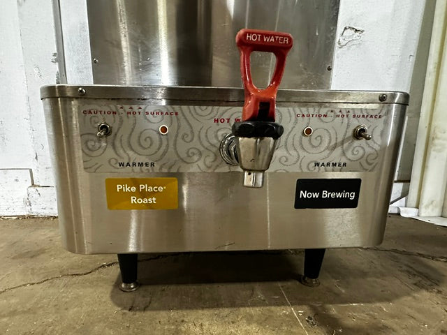 "GRINDMASTER P- 400EST" COMMERCIAL DUAL COFFEE BREWER HOT WATER SPIGOT, 1PH