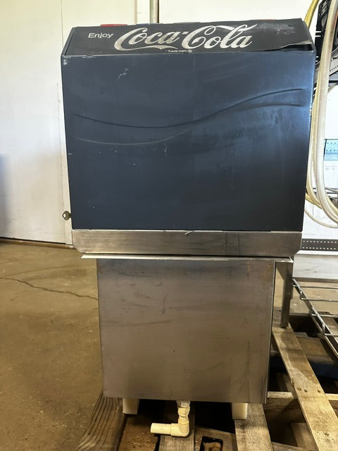 H.D COMMERCIAL 5 FLAVOR SODA  ICE DISPENSER W/ 5 SYRUP PUMPS and BIB STAND