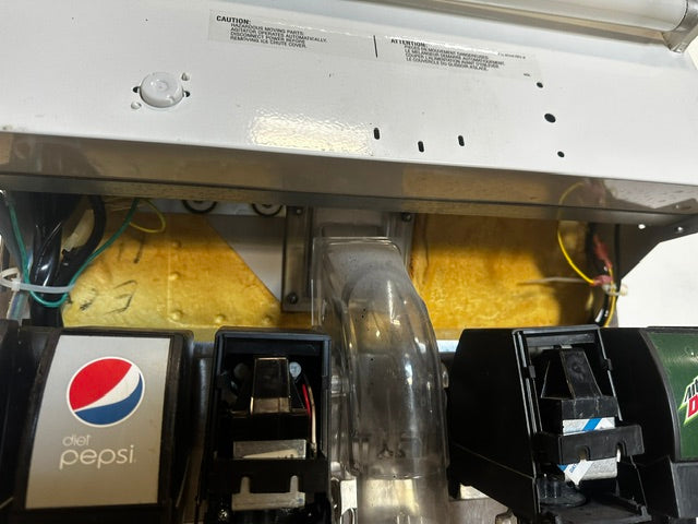 "CONELIUS ED150" 6 FLAVOR SODA/POP ICE BEVERAGE DISPENSER MACHINE 115V 1 PH