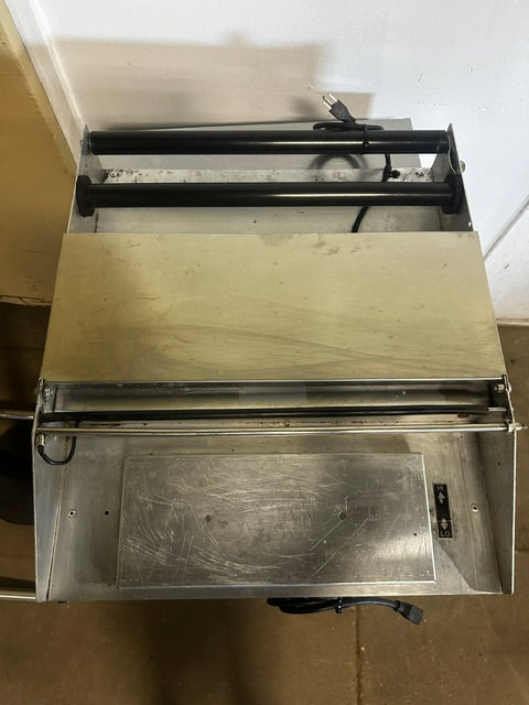 Heat Seal 600A Single 20" Roll Film Roller Mounted Wrapping Machine 115V 1PH