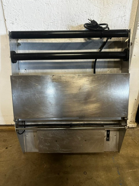 Heat Seal 600A Single 20" Roll Film Roller Mounted Wrapping Machine 115V 1PH