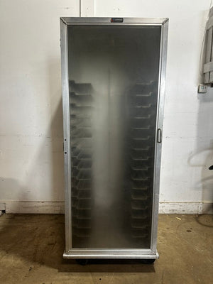 "LOCKWOOD"H.D COMMERCIAL  DRY FOOD HOLDING CABINET ON CASTERS