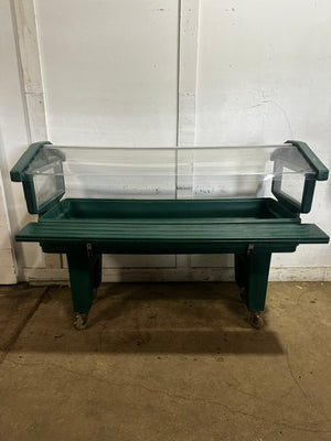 "CAMBRO" DOUBLE SIDED, YOUTH HG ICE BED BUFFET W/FOLDABLE SNEEZE GUARD