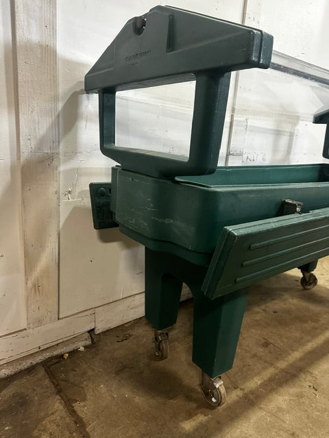 "CAMBRO" DOUBLE SIDED, YOUTH HG ICE BED BUFFET W/FOLDABLE SNEEZE GUARD
