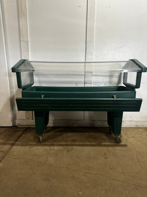 "CAMBRO" DOUBLE SIDED, YOUTH HG ICE BED BUFFET W/FOLDABLE SNEEZE GUARD