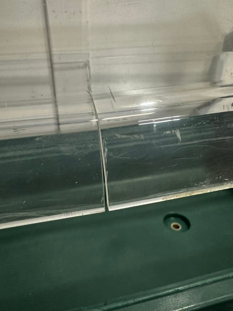 "CAMBRO" DOUBLE SIDED, YOUTH HG ICE BED BUFFET W/FOLDABLE SNEEZE GUARD