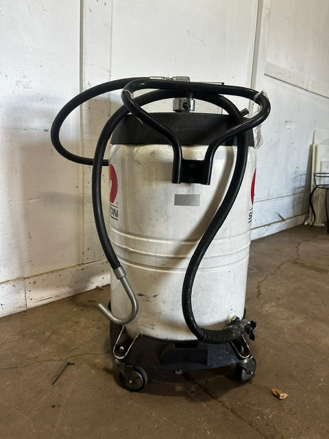 "Samson" Evacumaster High Vacuum Oil Suction Unit, on wheels,