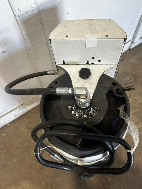 "Samson" Evacumaster High Vacuum Oil Suction Unit, on wheels,