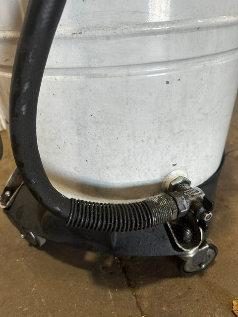 "Samson" Evacumaster High Vacuum Oil Suction Unit, on wheels,