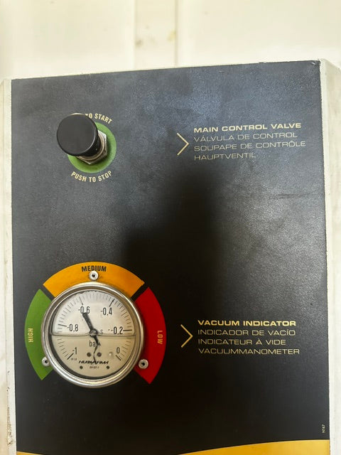 "Samson" Evacumaster High Vacuum Oil Suction Unit, on wheels,