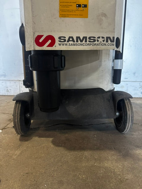 "Samson" Evacumaster High Vacuum Oil Suction Unit, on wheels,