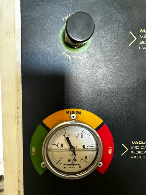 "Samson" Evacumaster High Vacuum Oil Suction Unit, on wheels,
