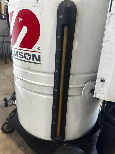 "Samson" Evacumaster High Vacuum Oil Suction Unit, on wheels,