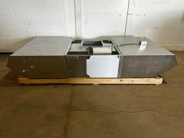 "HALTON MODEL MM -1" Stainless Steel COMMERCIAL CONVEYOR PIZZA OVEN EXHAUST HOOD for Lincoln  Middleby Marshall pizza oven.
