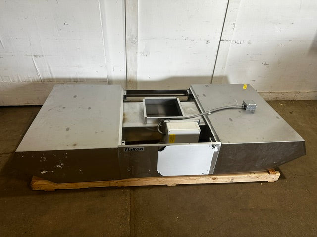 "HALTON MODEL MM -1" Stainless Steel COMMERCIAL CONVEYOR PIZZA OVEN EXHAUST HOOD for Lincoln  Middleby Marshall pizza oven.